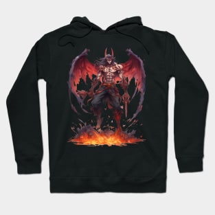 Malevolent Depths Perils of the Evil Demon Hell Underworld Hoodie